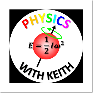 Physics With Keith Logo Posters and Art